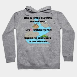 Quotes About Life: In the book of life, every chapter is a chance to rewrite the story of your soul Hoodie